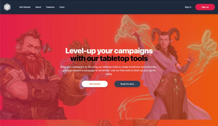 BattleMapp, a full-featured browser-based 3D virtual tabletop for RPG’s